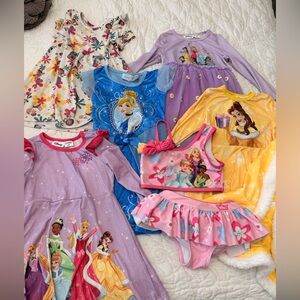 Disney Princess Colorful Girls' Apparel Collection